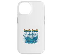 Lost in Depth Bateau englouti Océan Mystère Design Coque pour iPhone 14