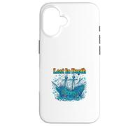 Lost in Depth Bateau englouti Océan Mystère Design Coque pour iPhone 16