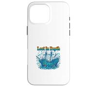 Lost in Depth Bateau englouti Océan Mystère Design Coque pour iPhone 16 Pro Max