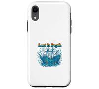 Lost in Depth Bateau englouti Océan Mystère Design Coque pour iPhone XR