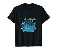 Lost in Depth Bateau englouti Océan Mystère Design T-Shirt