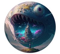 Lost in Fantasy Jigsaws 1000 pièces pour Adultes et Enfants par Puzzles sphériques pour Carton recyclé 26,5x26,5 Pouces