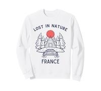 Lost in Nature Vacances Voyage France Sweatshirt