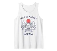 Lost in Nature Voyage de Vacances Norvège Débardeur