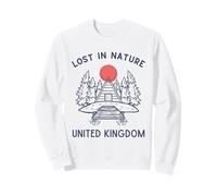 Lost in Nature Voyage de Vacances Royaume-Uni Sweatshirt