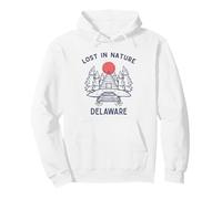 Lost in Nature Voyage Vacances Delaware Sweat à Capuche
