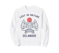 Lost in Nature Voyage Vacances Delaware Sweatshirt