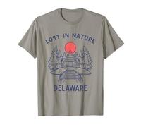 Lost in Nature Voyage Vacances Delaware T-Shirt