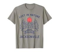 Lost in Nature Voyage Vacances Jacksonville T-Shirt