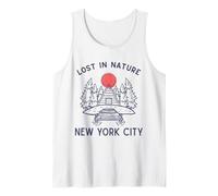 Lost in Nature Voyage Vacances New York City Débardeur