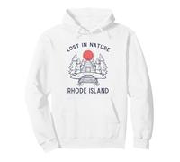 Lost in Nature Voyage Vacances Rhode Island Sweat à Capuche