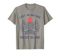 Lost in Nature Voyage Vacances Rhode Island T-Shirt