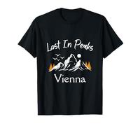 Lost in Peaks Vacation Travel Vienne T-Shirt
