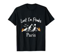 Lost in Peaks | Voyages de Vacances à Paris, France T-Shirt