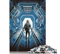 Lost in Space Puzzle 1000 Pièces Educa Jouet en Bois Cadeau Unique De l'art De La Décoration Jeu Éducatif Challenge Toy Adultes Et Enfants À Partir De 14 Ans 1000pcs (38x26cm)