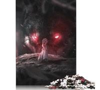 Lost in The Dark Puzzles 1000 Pièces Cadeau Unique Jeu Éducatif Challenge Toy À De Qualité Supérieure Peinture Art pour Adultes Et Enfants À Partir De 12 Ans 1000pcs (75x50cm)