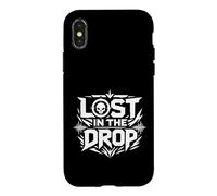 Lost in The Drop Rave Techno Hardcore Underground Coque pour iPhone X/XS