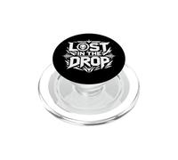 Lost in The Drop Rave Techno Hardcore Underground PopSockets PopGrip pour MagSafe