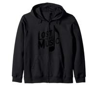 Lost in The Music Lover Funny Sweat à Capuche