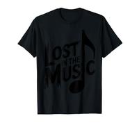 Lost in The Music Lover Funny T-Shirt