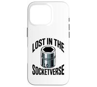 Lost in The Socketverse Prise de Courant 10 mm Coque pour iPhone 16 Pro