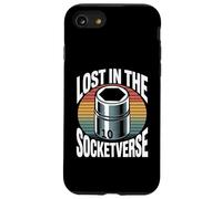 Lost in The Socketverse Prise de Courant 10 mm Coque pour iPhone SE (2020) / 7/8