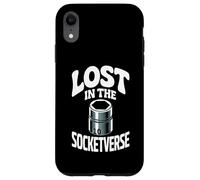 Lost in The Socketverse Prise de Courant 10 mm Coque pour iPhone XR