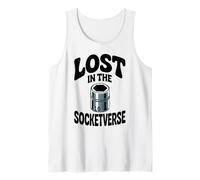 Lost in The Socketverse Prise de Courant 10 mm Débardeur