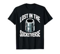 Lost in The Socketverse Prise de Courant 10 mm T-Shirt