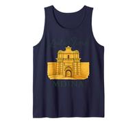 Lost in Time Mdina Gate Ancient City Malte Historic Landmark Débardeur