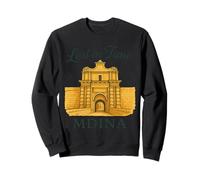 Lost in Time Mdina Gate Ancient City Malte Historic Landmark Sweatshirt