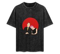 Lost in Translation Film Bill Murray Movie Black T-Shirt Printed Tee Graphic Top for Men Unisex Shirt M