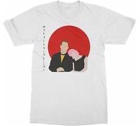 Lost in Translation Film Bill Murray Movie Japan Unisex T-Shirt Printed Tee Black Mens Top Shirt XXL