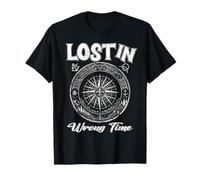 Lost in Wrong Time Jardinière de Voyage Histoire Science-Fiction Nostalgie T-Shirt