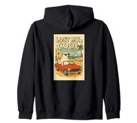 Lost My Cool Ours Polaire Amusant Réchauffement Climatique Plage rétro Sweat à Capuche