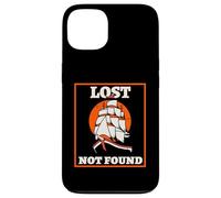 Lost Not Found (déclaration Solitaire et Graphique d'un voilier) Coque pour iPhone 13