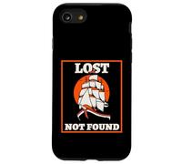 Lost Not Found (déclaration Solitaire et Graphique d'un voilier) Coque pour iPhone SE (2020) / 7/8