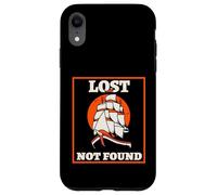 Lost Not Found (déclaration Solitaire et Graphique d'un voilier) Coque pour iPhone XR