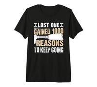 Lost One Gained 1000 Raisons de Continuer à Devenir amputé T-Shirt Haut de Gamme
