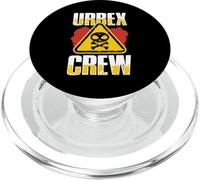 Lost Place Urban Crew T-Shirt Exploration Urbaine Abandonnés PopSockets PopGrip pour MagSafe