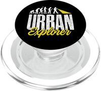 Lost Place Urbexer T-Shirt Exploration Urbaine Abandonnés PopSockets PopGrip pour MagSafe