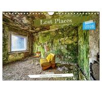 Lost Places - abandonnés et oubliés, Version française (Calendrier mural 2026 DIN A4 portrait), Calendrier CALVENDO mensuel
