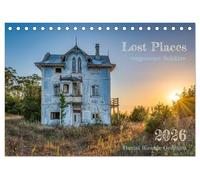 Lost Places - vergessene Schätze (Tischkalender 2026 DIN A5 quer), CALVENDO Monatskalender: Magische, morbide, vergessene und verlassene Orte