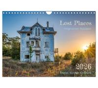 Lost Places - vergessene Schätze (Wandkalender 2026 DIN A4 quer), CALVENDO Monatskalender: Magische, morbide, vergessene und verlassene Orte