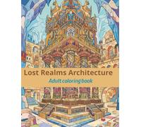 Lost Realms Architecture: An Adult Coloring Book Featuring Intricate Temples, Majestic Ruins, and Forgotten Cities from Ancient Civilizations