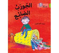 Collins Big Cat Arabic - Lost sock: Level 11 (Collins Arabic Big Cat) - [Livre en VO] Tim Hopgood (Auteur)