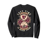 Lost Time, Traditionnel, Old School Sablier Tatouage Sweatshirt