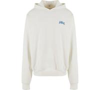 Lost Youth Sweat-shirt 'Amalfi Coast' bleu / jaune / gris / vert / blanc, Taille XS