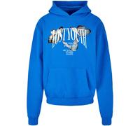 Lost Youth Sweat-shirt bleu cobalt / mélange de couleurs, Taille XL