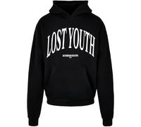 Lost Youth Sweat-shirt 'Classic V.1' noir / blanc, Taille XS